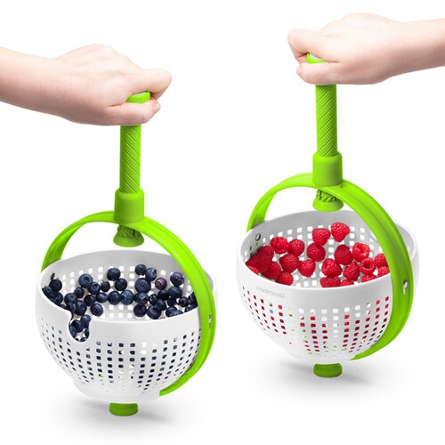 New Salad Spinner Salad Spinner Kitchen Vegetable Washer Centrifugal Spinner Drain Basket