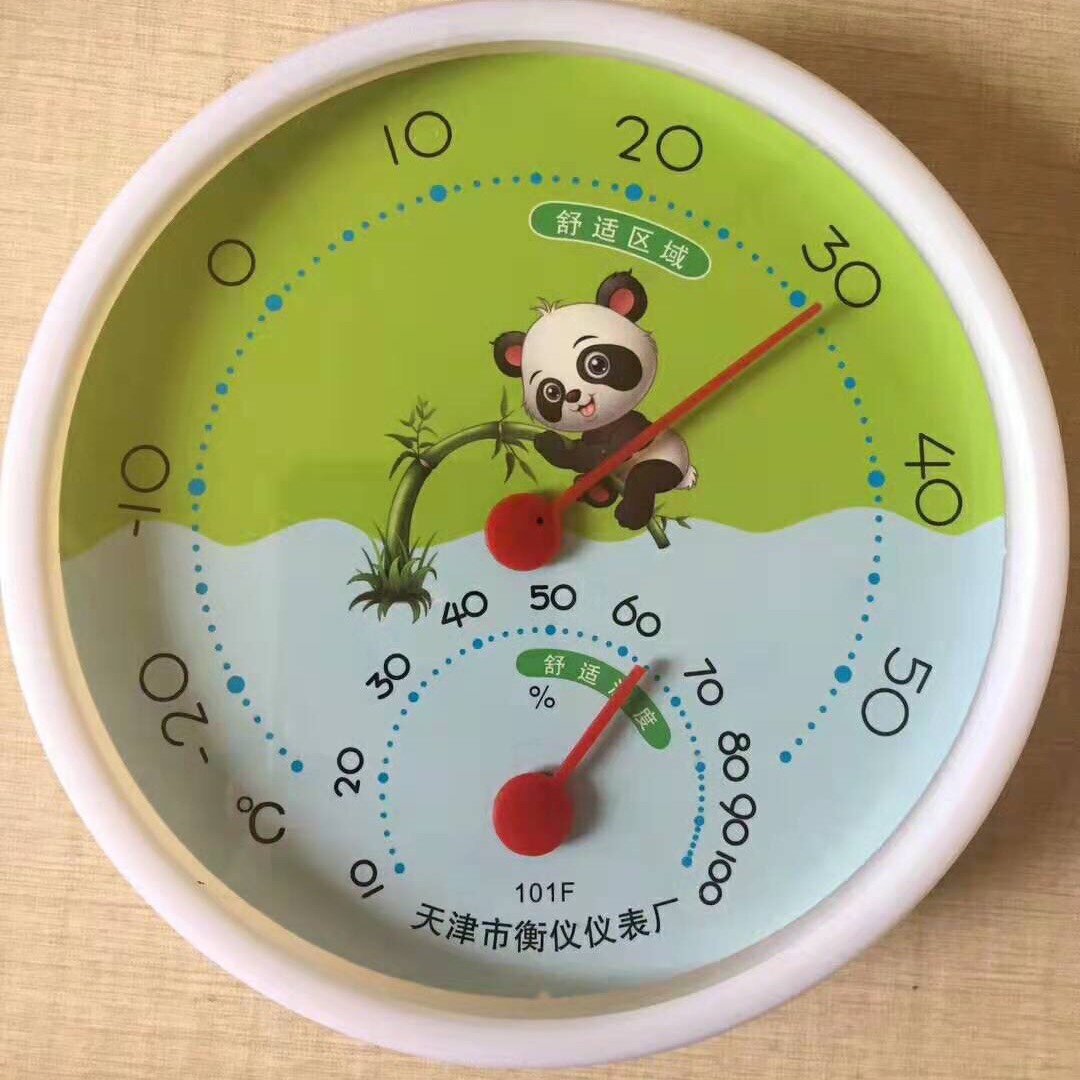 팬더 그린 온도계 및 습도계 가격 (2 라운드 3 라운드)