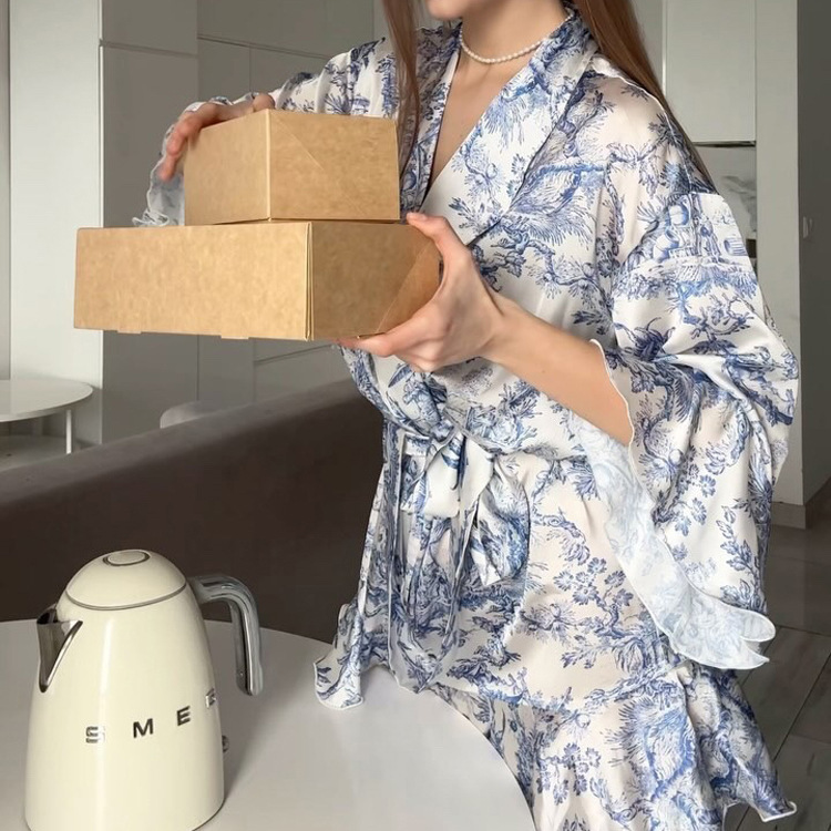 파란색