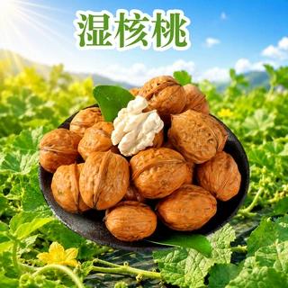云南新鲜湿核桃 代发1/3/5/9斤去青皮老嫩果仁整箱鲜货时令坚果