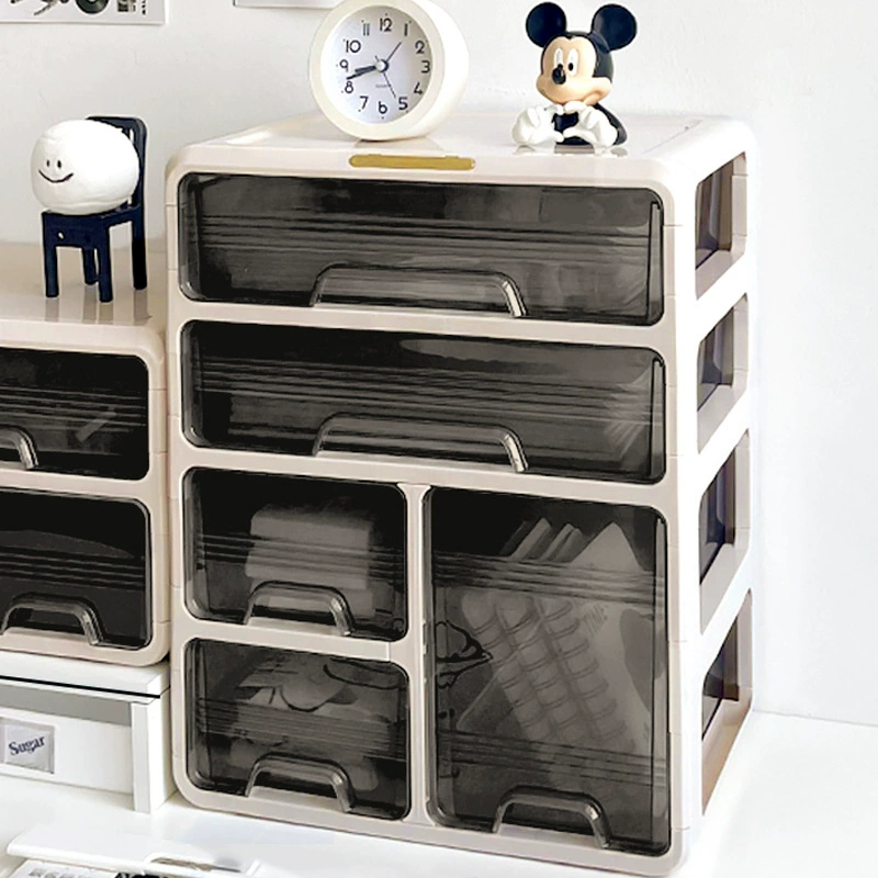Большая емкость настольного ящика для хранения ящика для студенческого общежития