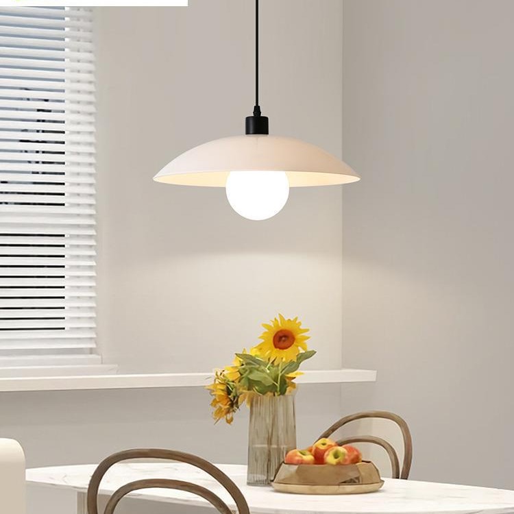 Danish restaurant chandelier: Nordic modern minimalist dining room table lamp: Japanese mid-century Wabi-Sabi style bar island pendant light