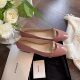 Sheepskin version of grape mother with temperament small round head buckle leather commuter slimming shoes women's Mary Jane shoes