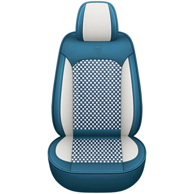 Cushion Perforated Wear-Resistant Five-Seater Cross-Border — Universal seat cover - paris-blue-one-seat-no-16-ice-silk-style