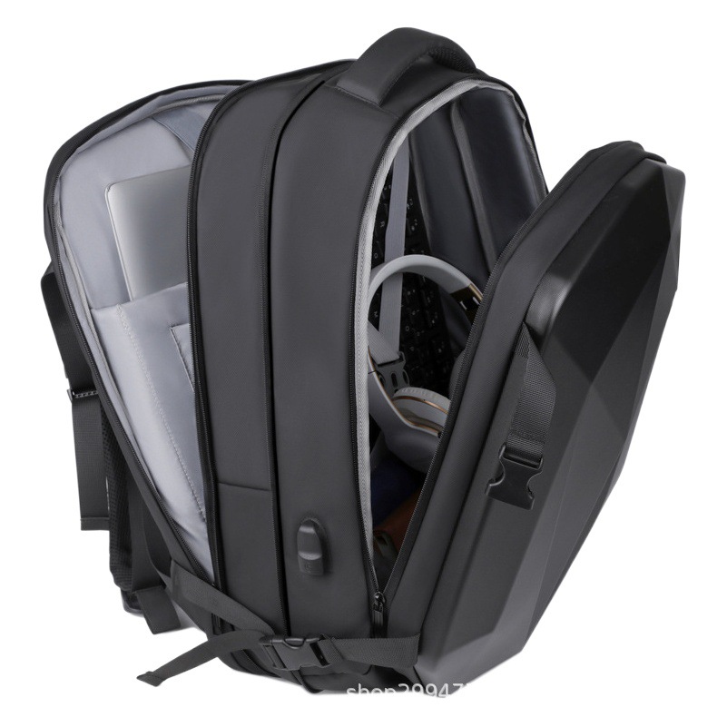 Cross-border 2023 new large capacity air bag protection 18-inch notebook backpack Customs lock keyboard