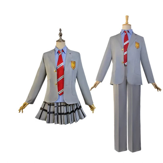 Апрель твоя ложь cos Palace Garden Каору есть школьная форма Магонг Шэн униформа косплей аниме костюм женщина
