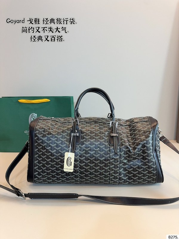 新款戈雅goyard旅行袋男女同款登机包狗牙手提大容量行李袋健身包|undefined