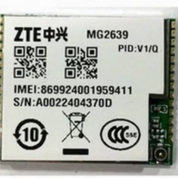 Коммуникационный модуль ZTE MG2639 GPRS/GSM четырехчастотная функция TTS промышленного уровня 28pin SMT