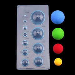 Small ultra-light clay extractor Soft clay extractor Semi-circular spherical doll head mold