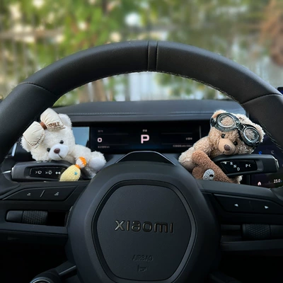 Car Supplies, Car ornaments - waist-decoration-pilot-bear-candy-bear
