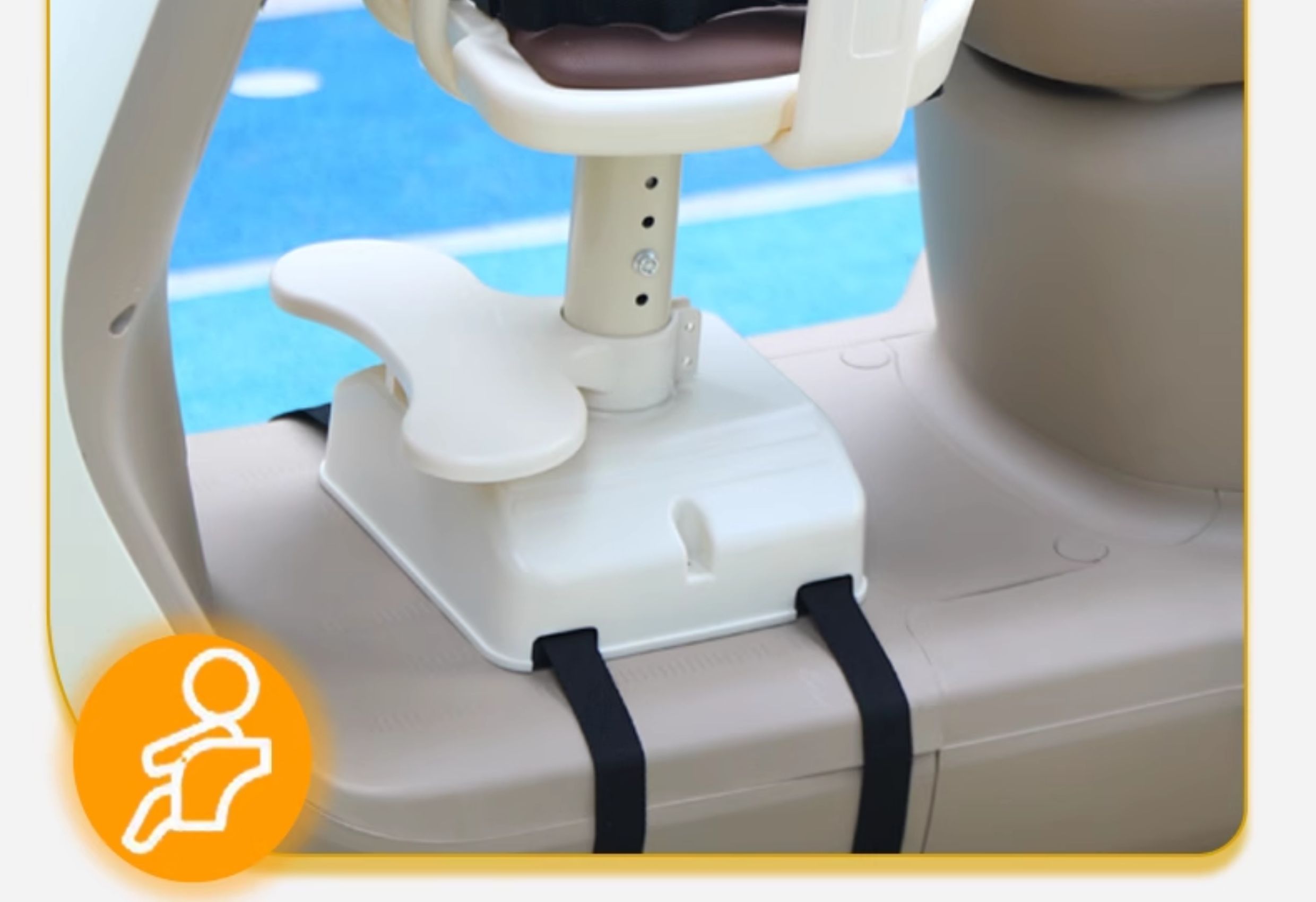 Suitable for Electric Vehicles, Children's Front-Mounted Seats, Baby Electric Bike Seats, Motorcycle Small Stools, and Small Stools for Infants