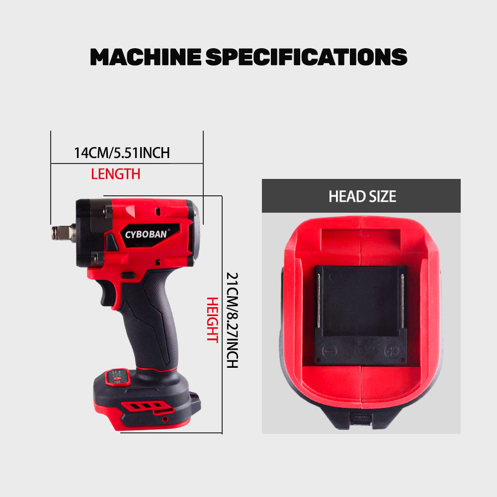 锂电充电式无刷起子机冲击扳手大扭力风炮汽修拆卸轮胎架子电动