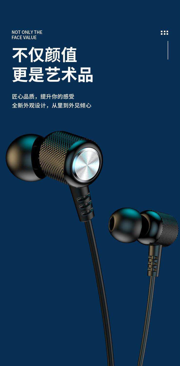 Wireless Bluetooth earphones, sports neckband style, ultra-long battery life, high capacity, suitable for Apple, Huawei, VIVO, OPPO, Android