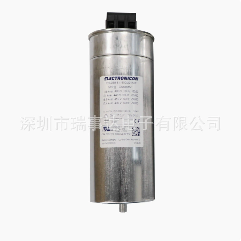 275.186-516600/22K 30kVAR 440V ELECTRONICON новый Пленочные конденсаторы