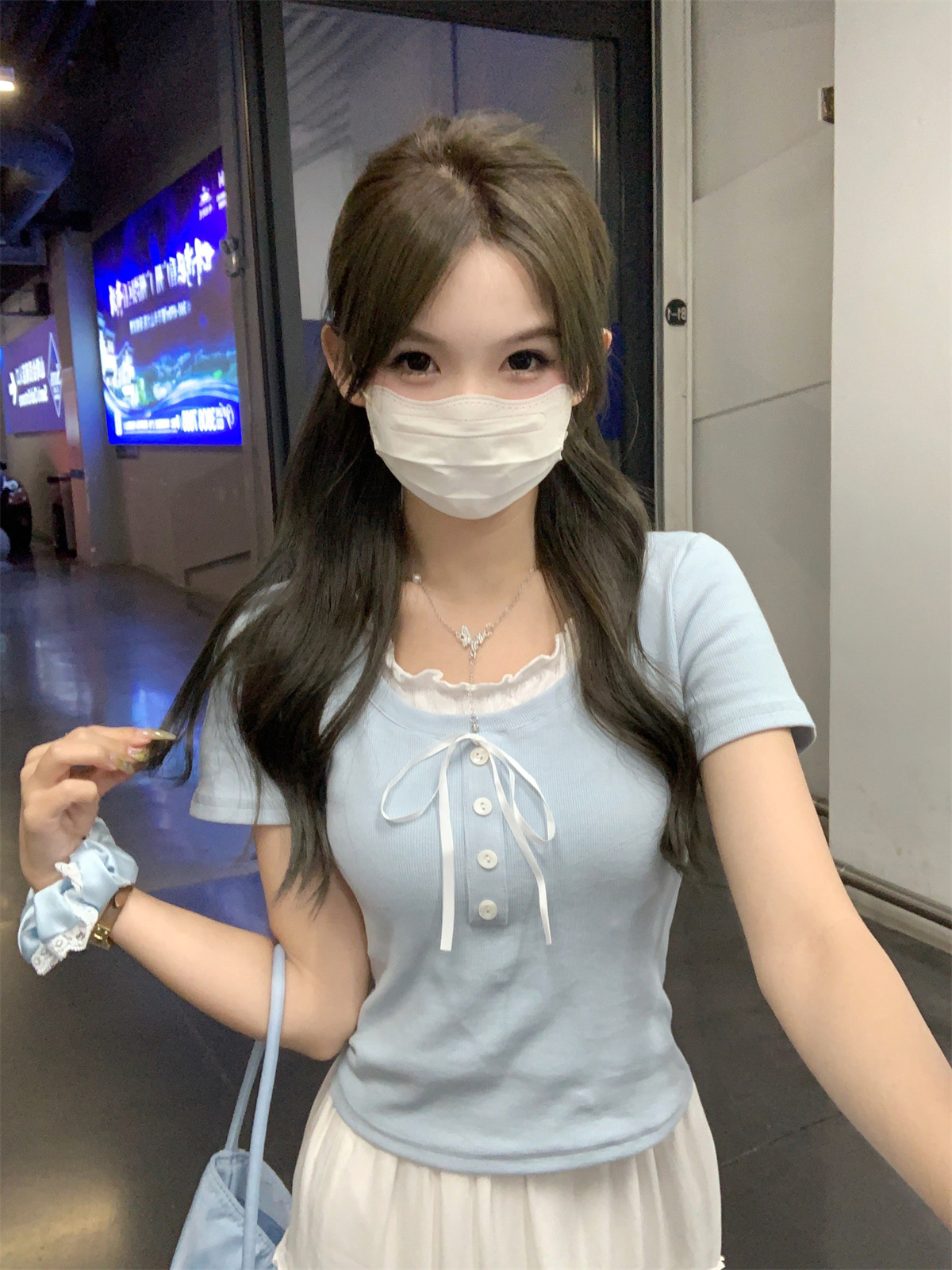 Sweet And Spicy Design Slim Fit Slimming Short Top