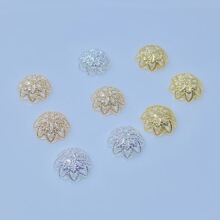 14k����ɫ�U���ٽz10mm��ñ���л���diy�������ñ�и������