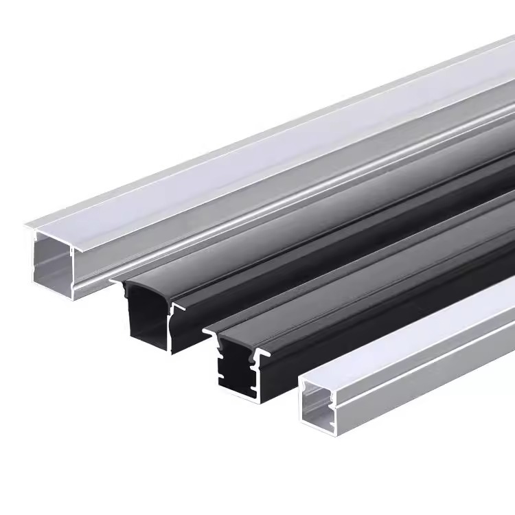 Lámpara de línea de montaje abierto sin ranurado Lámpara lineal Lámpara de línea Lámpara de línea empotrada Lámpara de línea oculta