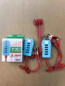 12V qısqac şarj cihazı, 5 USB-li çoxfunksiyalı, rəngli qutu qablaşdırması ilə