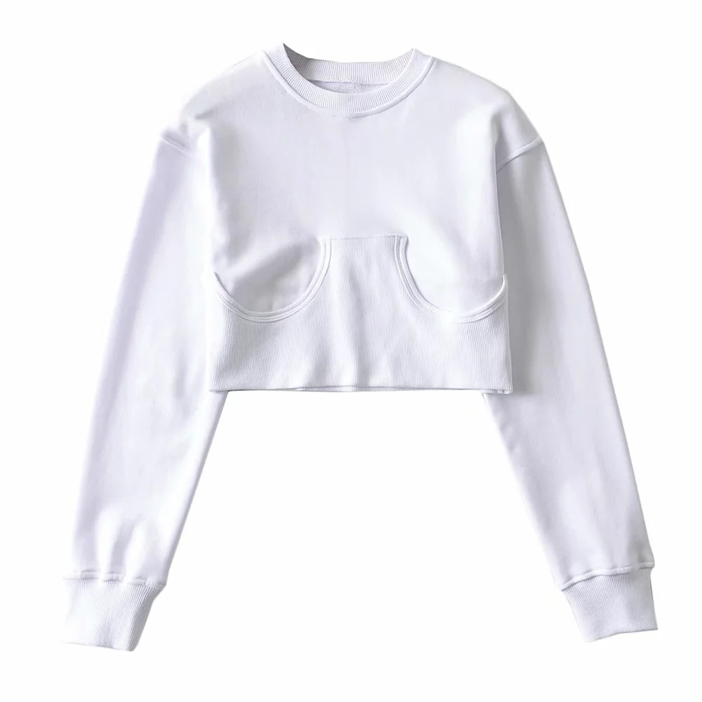 spring and autumn new stitching casual sweatshirt NSAC20005