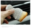 Diamond wine glass brush silver color