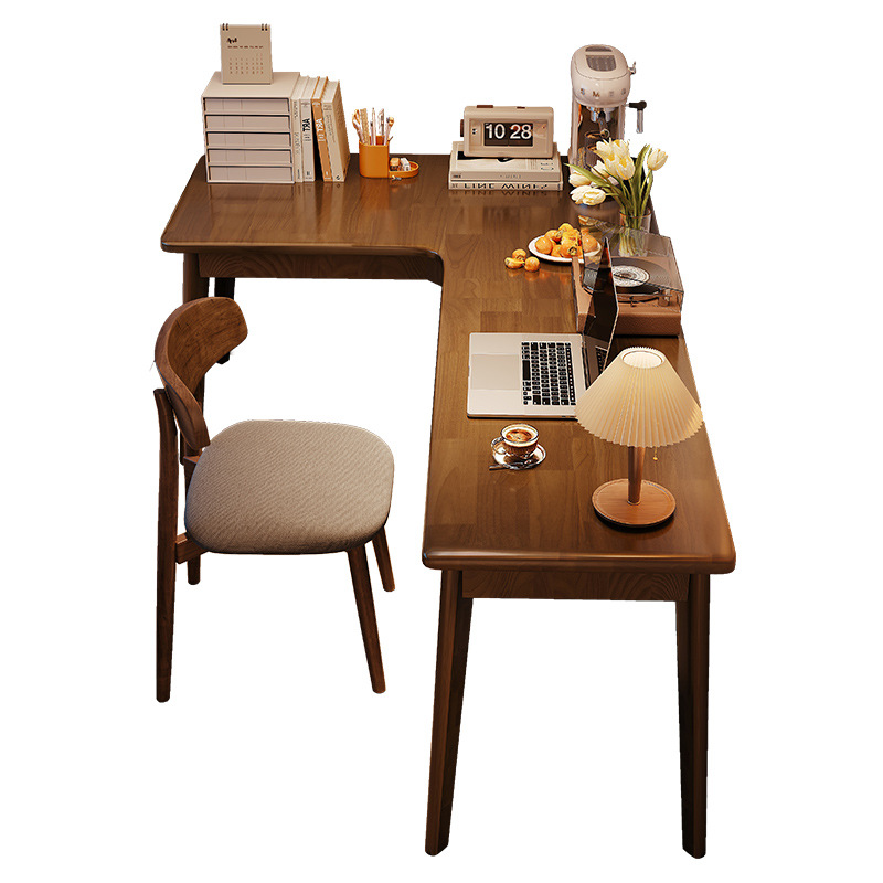 Escritorio de esquina escritorio de escritorio dormitorio escritorio de escritorio de computadora de esquina L-shaped bedside