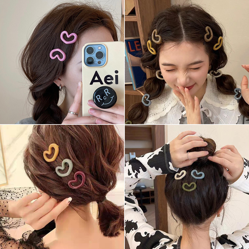 Precioso nuevo estilo lado horquilla rota niños Niña sin costuras todo partido Frente flequillos clip horquilla accesorios para el cabello tocado