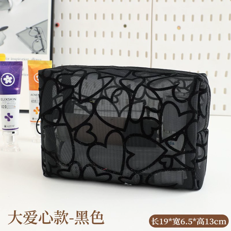 Брендовая портативная косметичка для путешествий, прозрачная помада, organizer bag, японский и корейский
