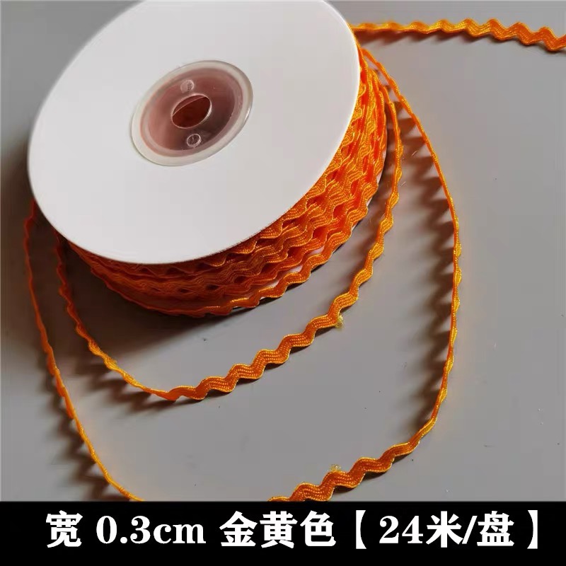 0,3 cm correas onduladas en forma de S correas de marinero correas de polipropileno ropa de encaje versátil accesorios de encaje decorativos hechos a mano