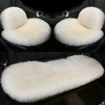 General Motors Cushion — Wool pad - wool-integrated-pad-small-three-pieces-lumbar-support-off-white