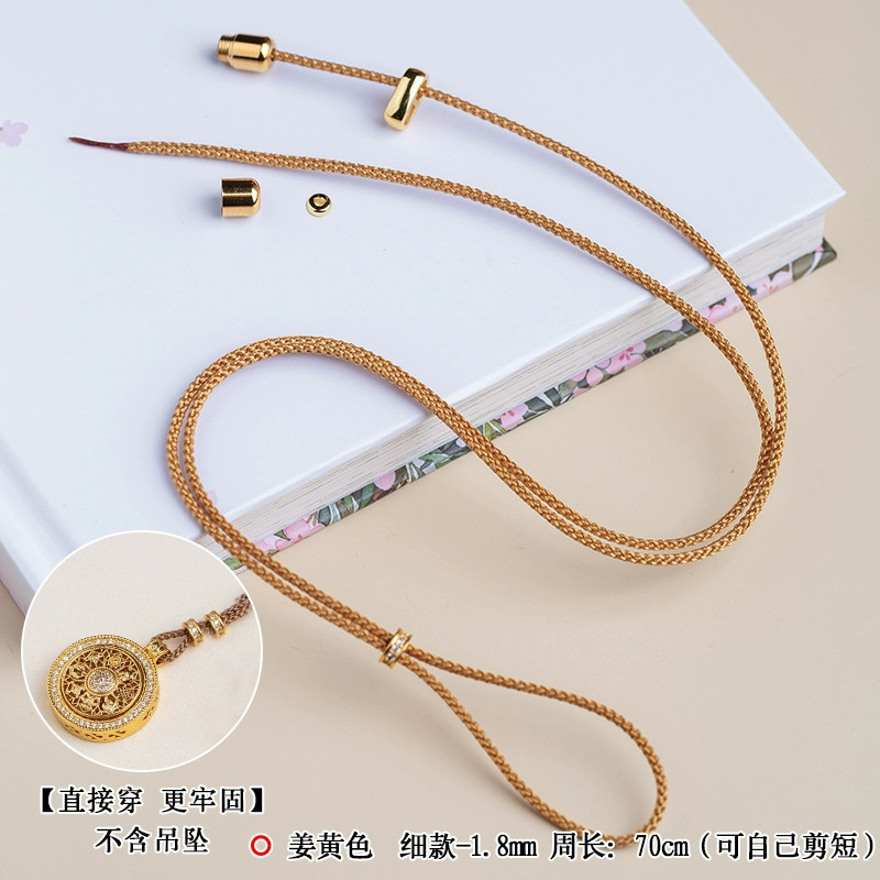 可以当毛衣也可以剪短当项吊坠叠戴效果棒玉坠挂件配件高端绳|undefined