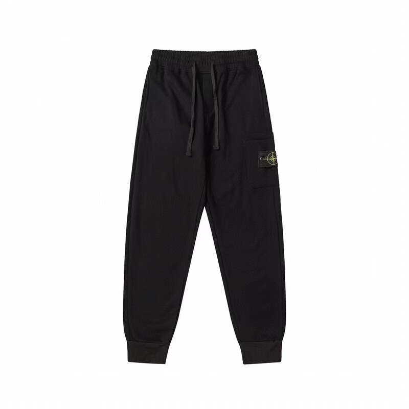 跨境Stone Island潮牌石头家罗盘徽章大口袋简约卫裤运动束脚长裤|undefined