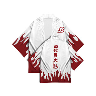 Seven-Generation Narcotics Four-Generation Anime Costume 3D Digital Printing Summer Seven-Sleeve Kimono Cardigan Japanese Kimono