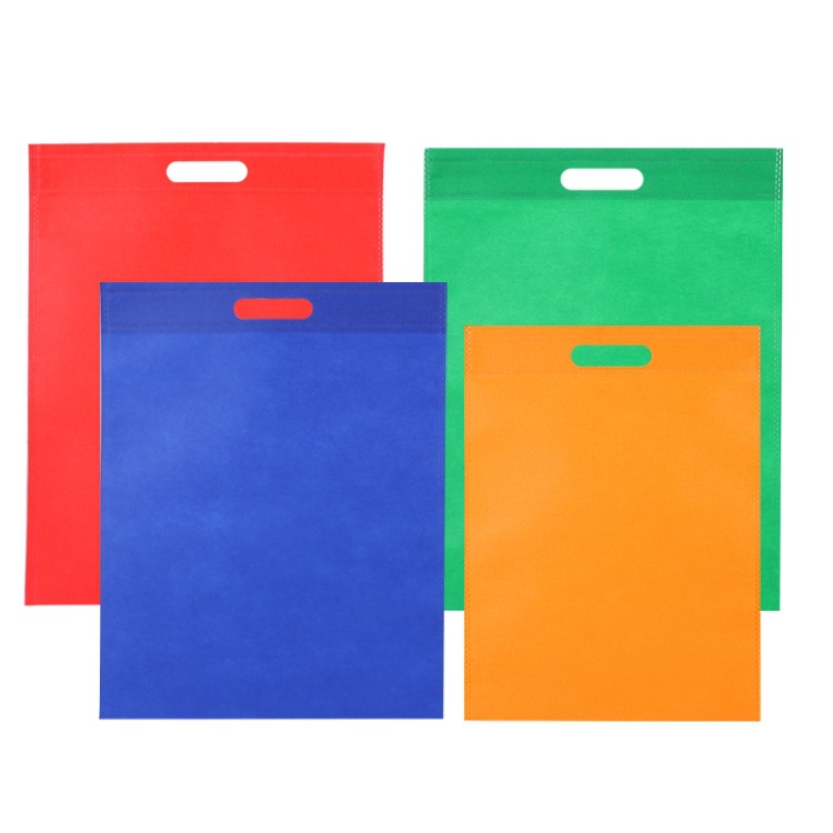 Bolsas de tela no tejida de alta calidad engrosadas publicidad duradera bolsas promocionales de compras bolsas de regalo LOGO de gran capacidad