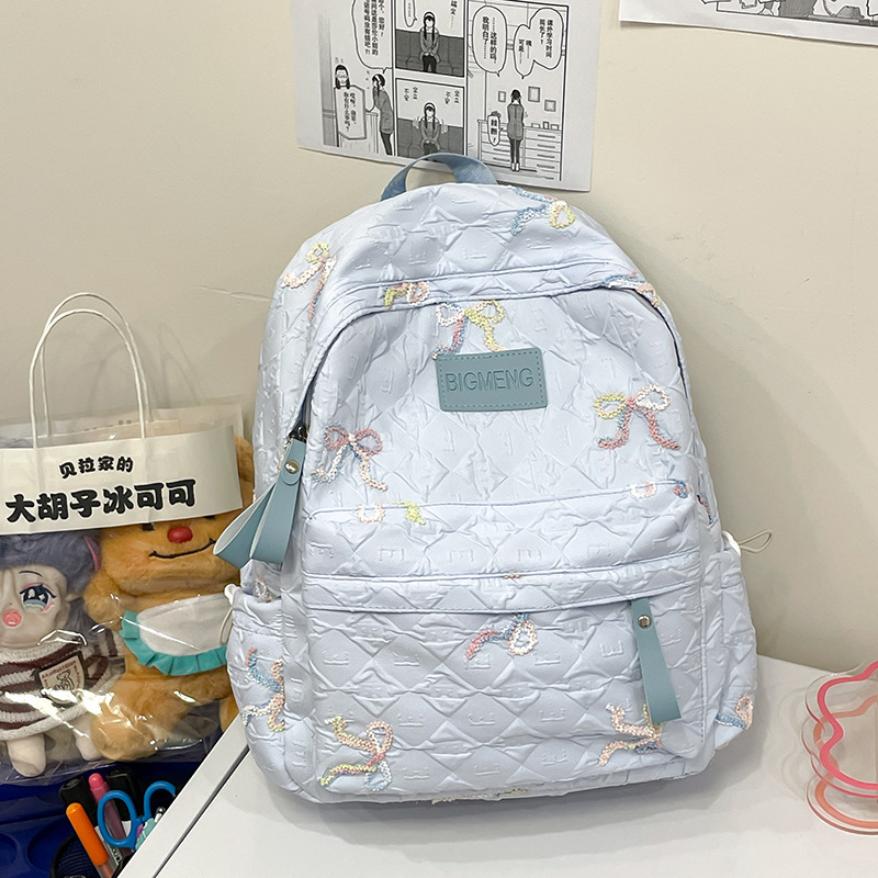 ランドセル日本高価値ガールバックパック小学生女性大容量カジュアルオールマッチナイロンスクールバックパック|undefined