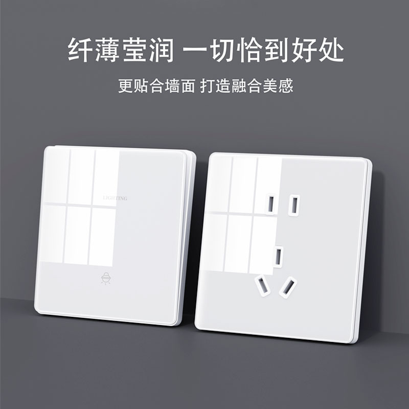 86 Type Five-Hole Socket with USB 10A Wall Switch Socket Panel Pc Material 3C Certified Household Wholesale in Stock 86 Type Five-Hole Socket with USB 10A Wall Switch Socket Panel Pc Material 3C Certified Household Wholesale in Stock