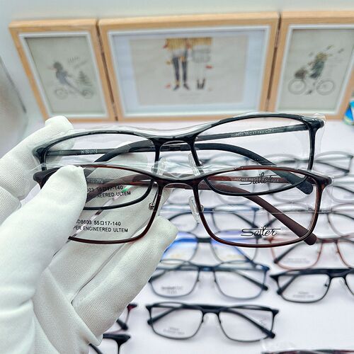 Shenzhen high-end quality tungsten titanium plastic steel frame literary retro myopia glasses frame women's trendy versatile glasses cheap deal
