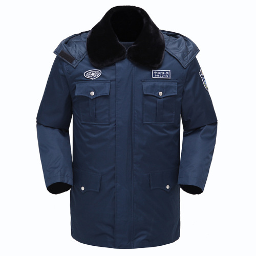 Security cotton coat men's winter thickened multifunctional coat cold-proof overalls duty security uniform winter suit for men