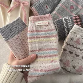 JK袜;运动休闲棉袜;地板袜