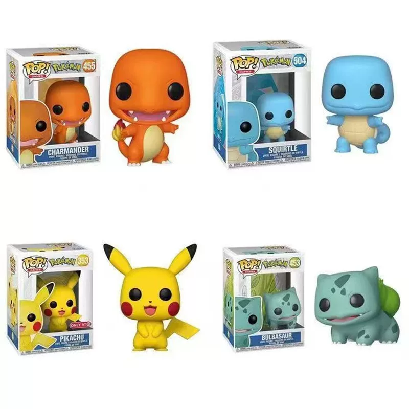 Фигура-во комплект POKEMON Alliance — Бульбазавр, Чармандер, Булбасар, Пикачу, Мьюту — мини-коллекционные фигуры