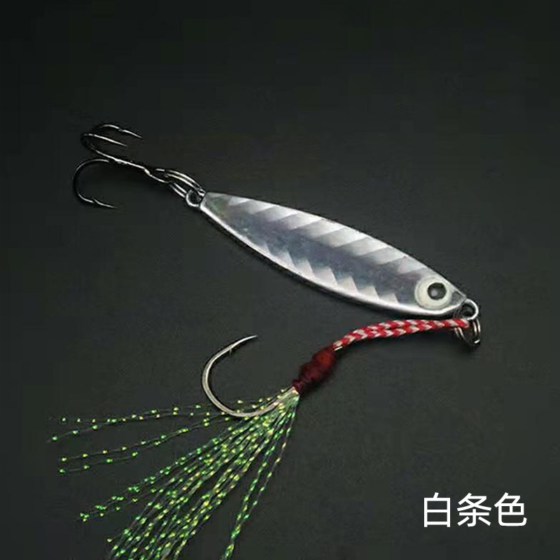 Sinking Jigging Spoon Lures Deep Diving Jigging Spoon Baits Fresh Water Bass Swimbait Tackle Gear