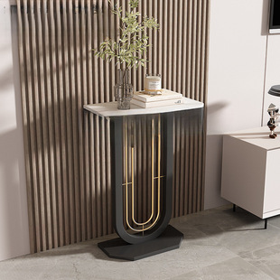 Italian Light Luxury Flower Shelf Nordic Slate Living Room Floor-Standing Flower Shelf Simple High-End Iron Flower Pot Rack