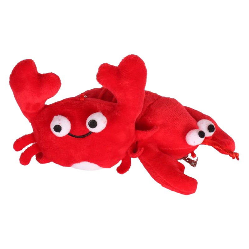 Рак Краб плюшевая игрушка кукла кулон брелок креативные морепродукты барбекю подарок кукла Лобстер