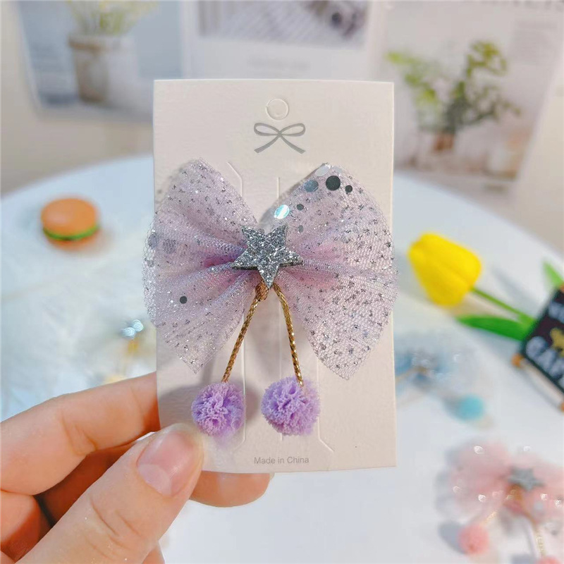 Sweet Bow Knot Gauze Hair Clip display picture 5