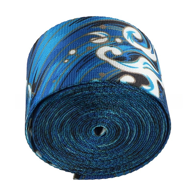 Car modification belt and wind carp seat safety belt 4.8cm wide color modification belt woven