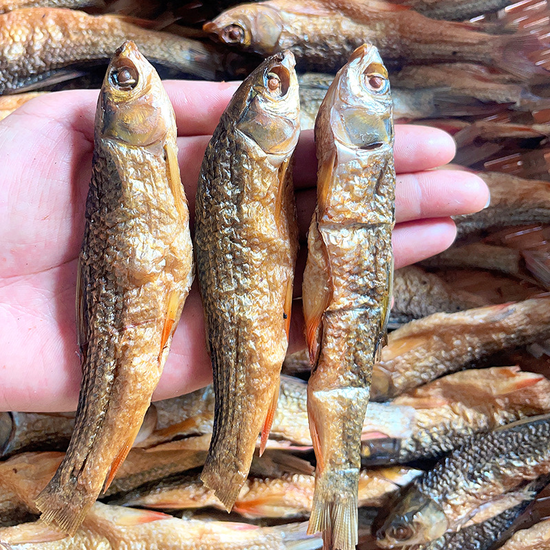 湖南特产东江鱼干农家自制烟熏鱼干小鱼仔河鱼淡水野生火焙鱼干货