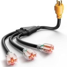 MECMO ��� NEMA L5-30P �D 3X 5-15R/5-20R RV �l늙C�m���� Mar