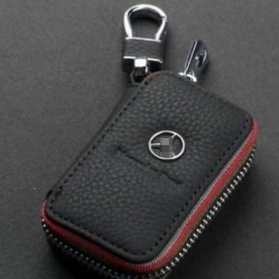 Factory Direct Sales Car Key Case, Stylish Lychee Pattern Key Case, Automotive Accessories Key Case