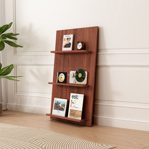 zsr retro arched floor-to-ceiling storage rack internet celebrity wall bookshelf multi-layer magazine rack Nordic ins newspaper display book