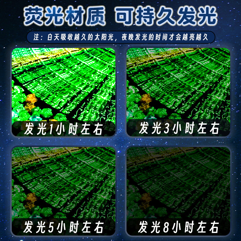 Estrellas de luz nocturna origami color gradiente dibujos animados belleza estrella de la suerte pentapunto papel plegable estrella pequeña papel de color hecho a mano