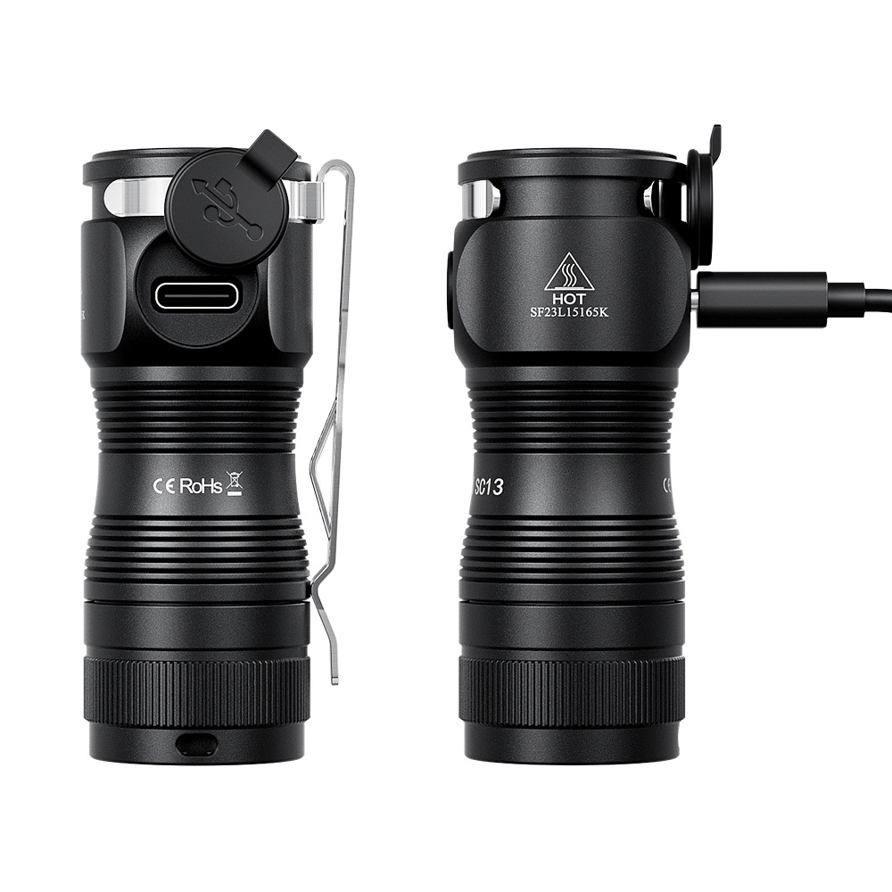 Taschenlampe Starke Licht Mini Tragbare Outdoor Reiten Hut Clip Scheinwerfer Magnetische Notfall_voghion.com